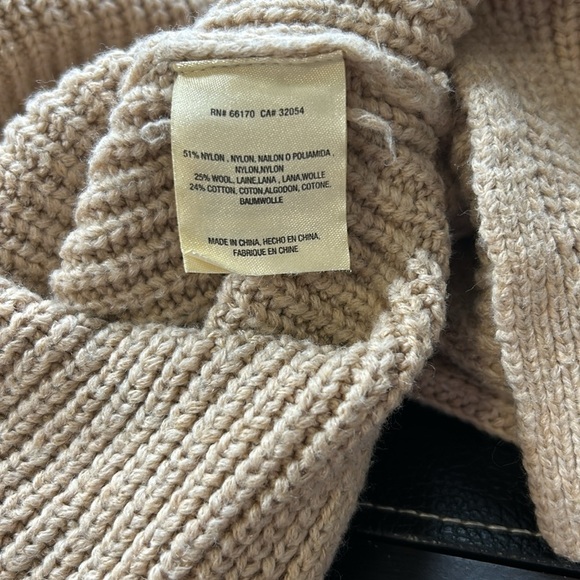 Anthropologie Angel Of The North Turtleneck Sweater Tank Tunic Split Hem XS - Picture 9 of 13